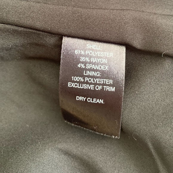 White House Black Market Women’s Blazer Jacket Black Size 00 - Picture 16 of 16